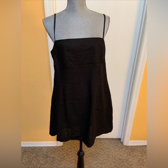 House of Harlow ladies black mini dress size large - Picture 1 of 5